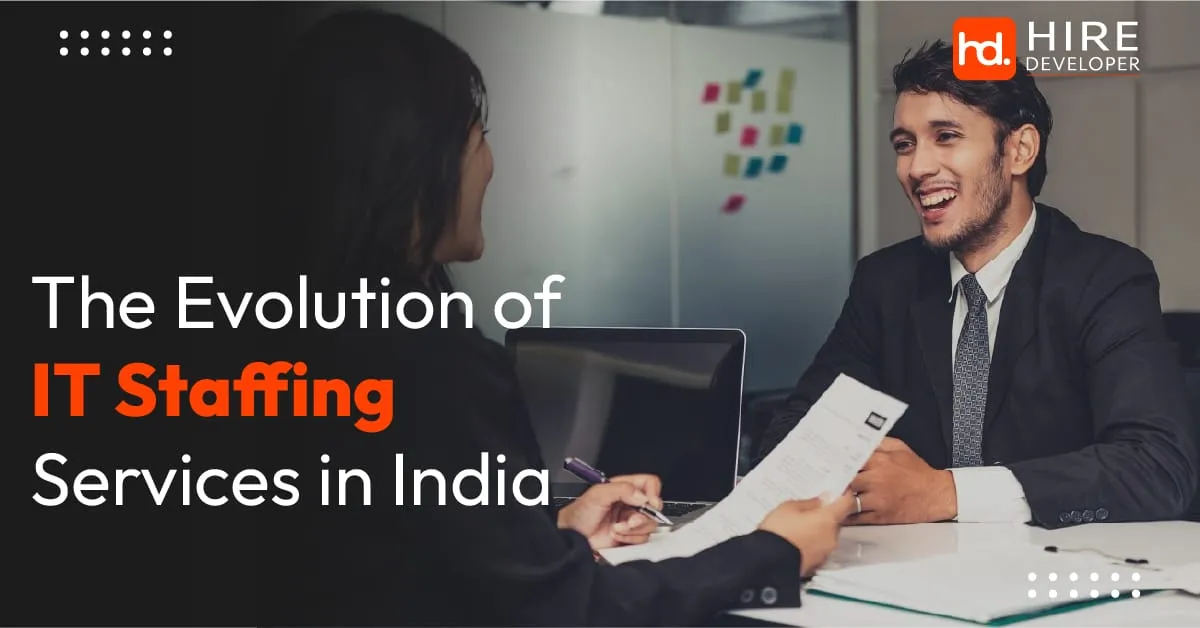 The evolution of it staffing services in india