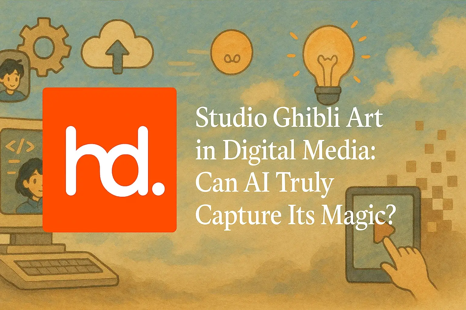 Studio ghibli art in digital media: can ai truly capture its magic?