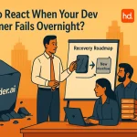 How to handle overnight failure of your development outsourcing partner