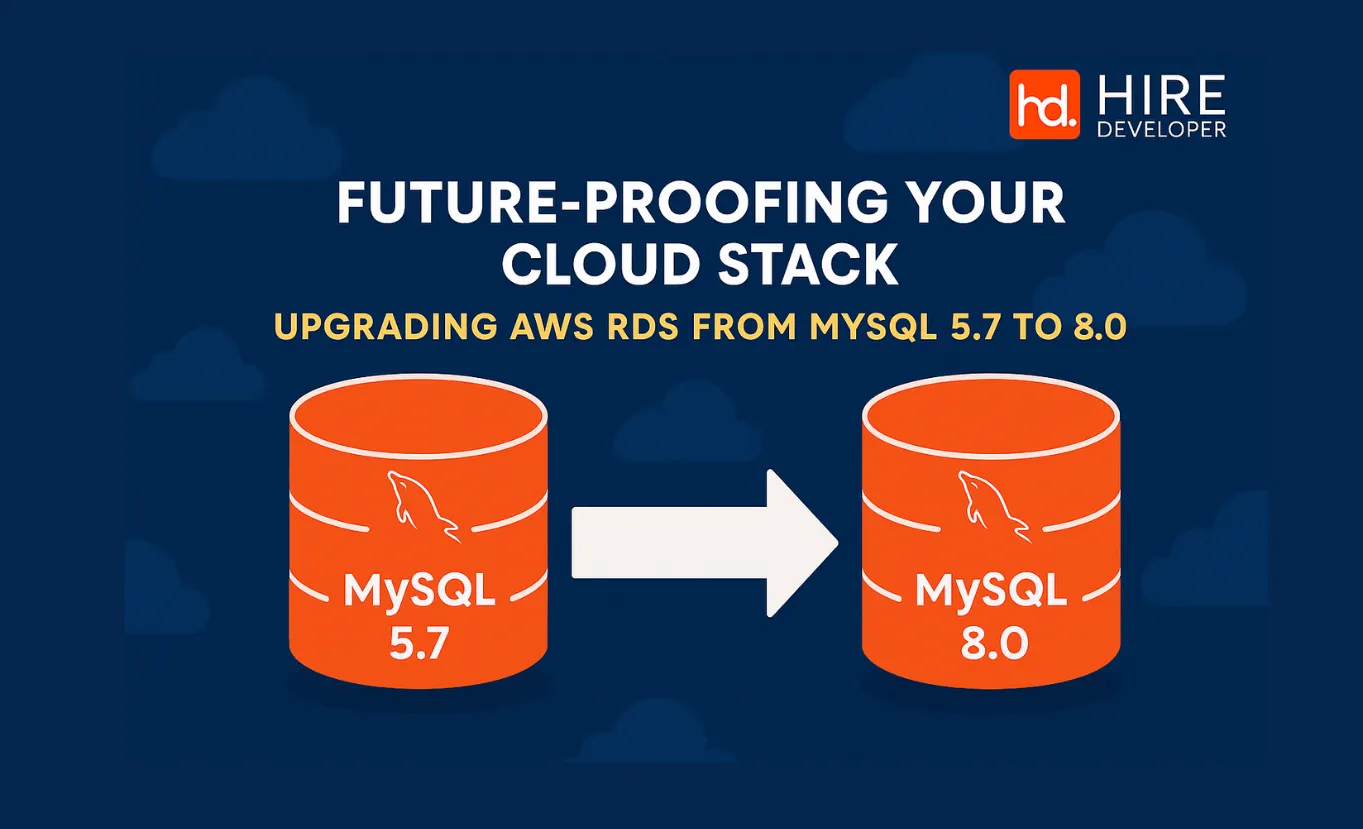 Future-proofing your cloud stack: a step-by-step guide to upgrading aws rds from mysql 5. 7 to 8. 0