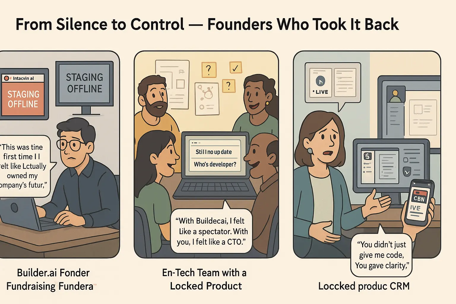 From locked to liberated: how we helped former builder. Ai clients reclaim control