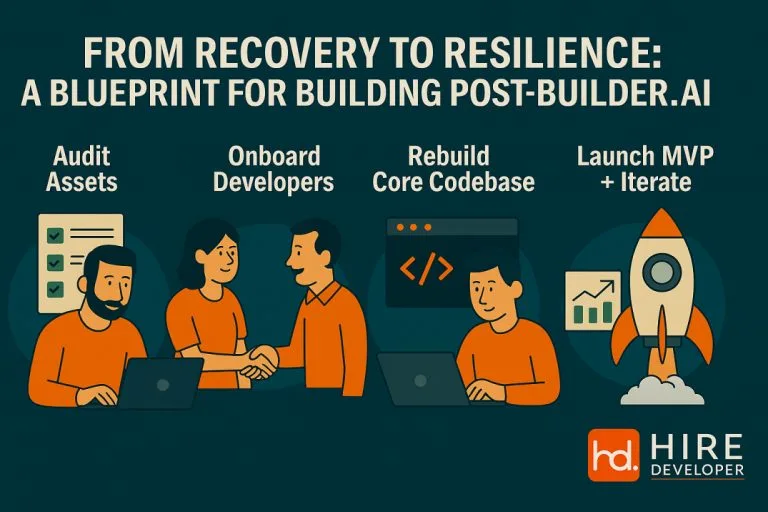 Recover from damage done by builder. Ai