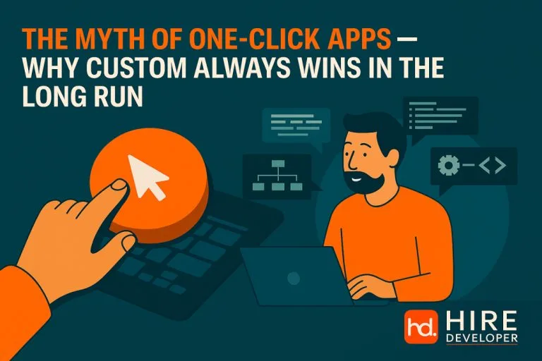 Why custom apps outperform one-click solutions