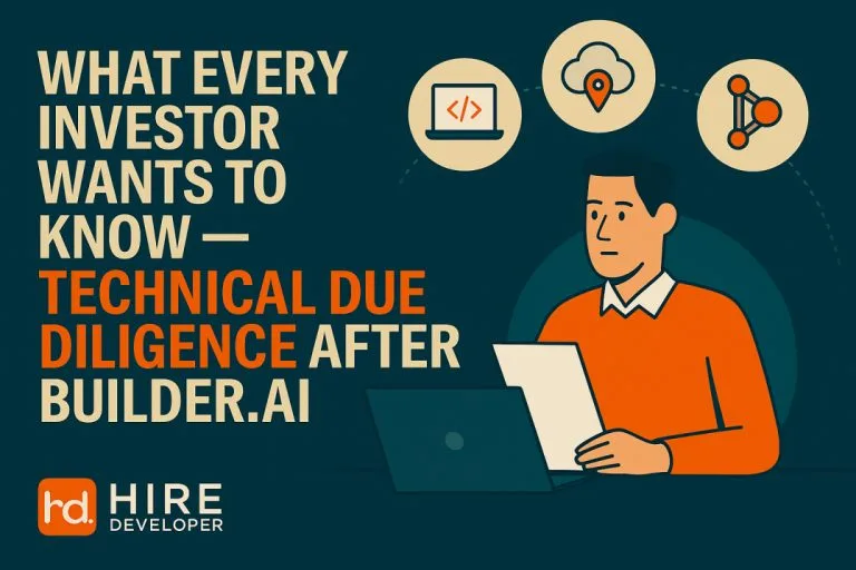 Technical due diligence insights for investors after builder. Ai failure