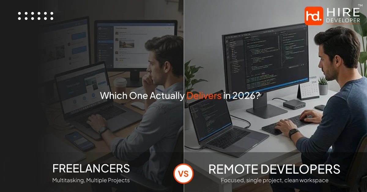 Remote developers vs freelancers: which one should you choose in 2026?