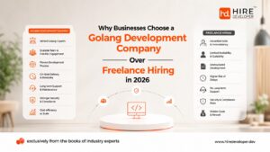 Why businesses choose a golang development company over freelance hiring in 2026