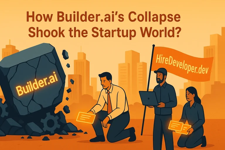 Builder. Ai’s collapse: the real cost of startup hype