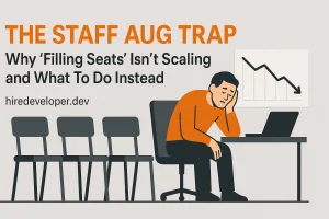 The Staff Augmentation Trap: Why ‘Filling Seats’ Isn’t Scaling and What to Do Instead