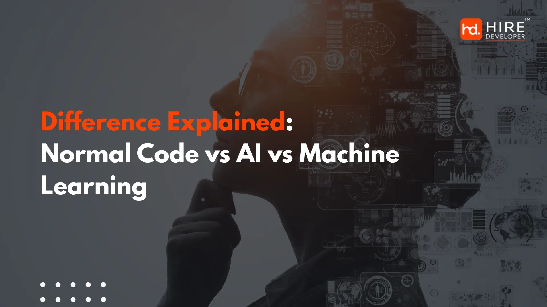 Normal code vs ai vs machine learning: difference explained with ani, agi and asi with real examples