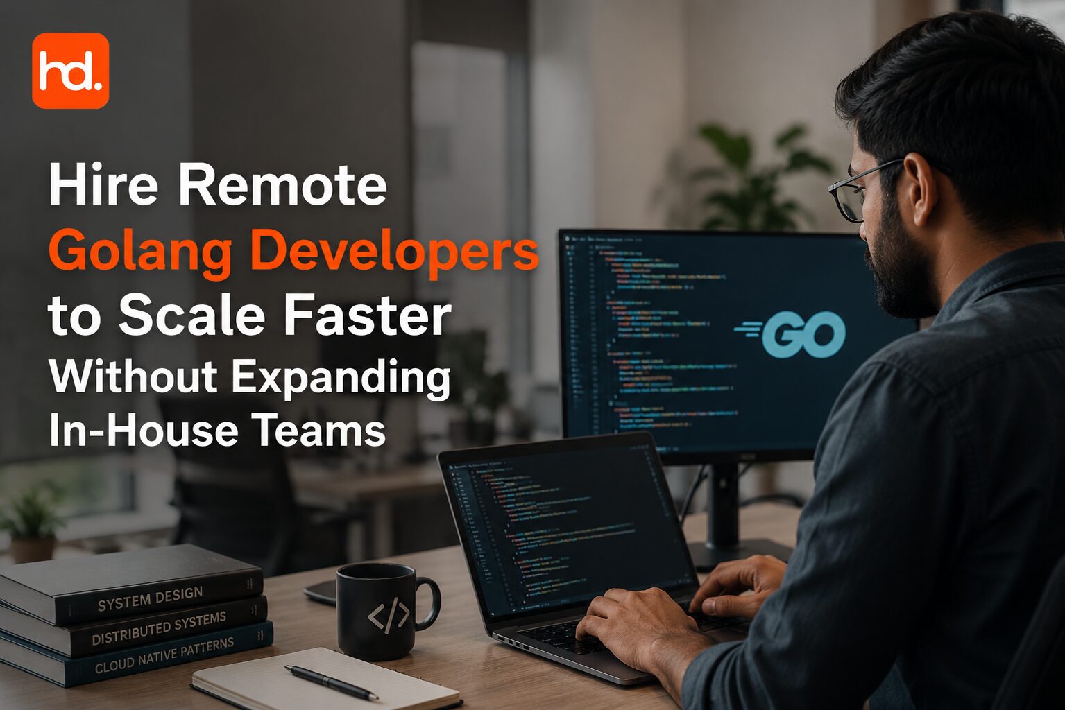 Hire remote golang developers to scale faster without expanding in-house teams