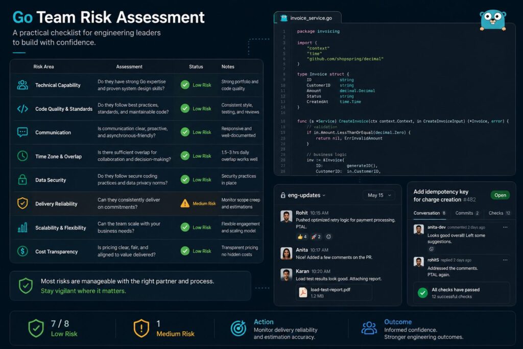 Common Risks in Golang Outsourcing (And How to Avoid Them) 