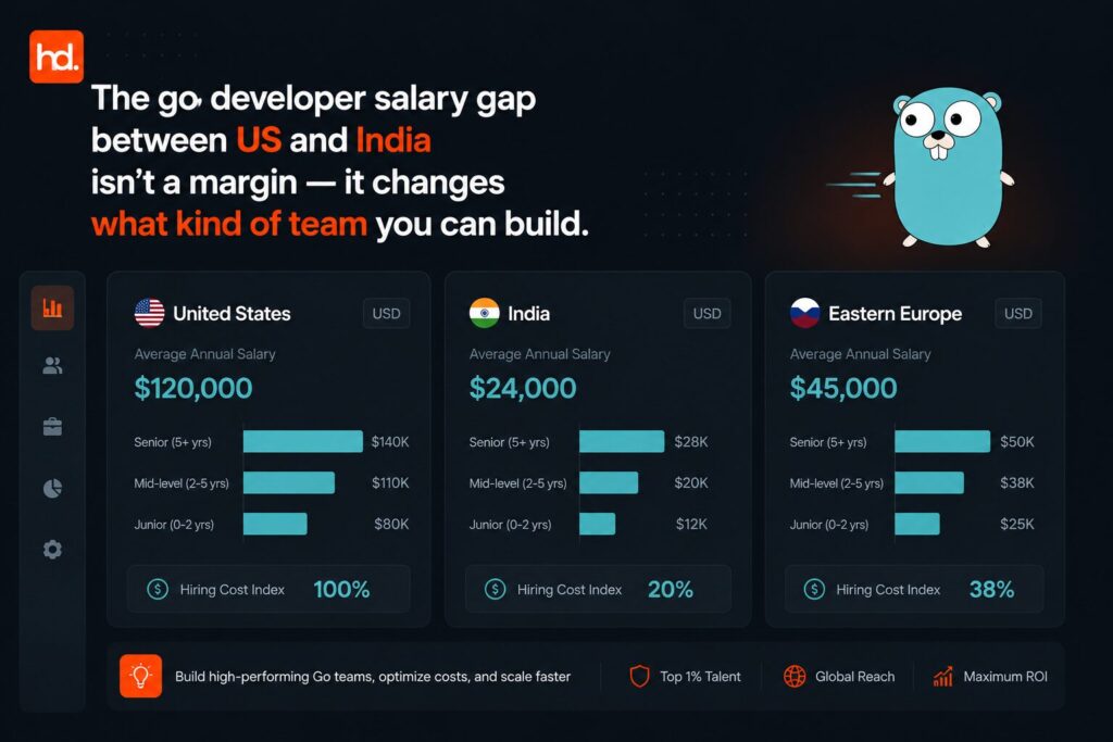 Go Developer Salary Benchmarks 