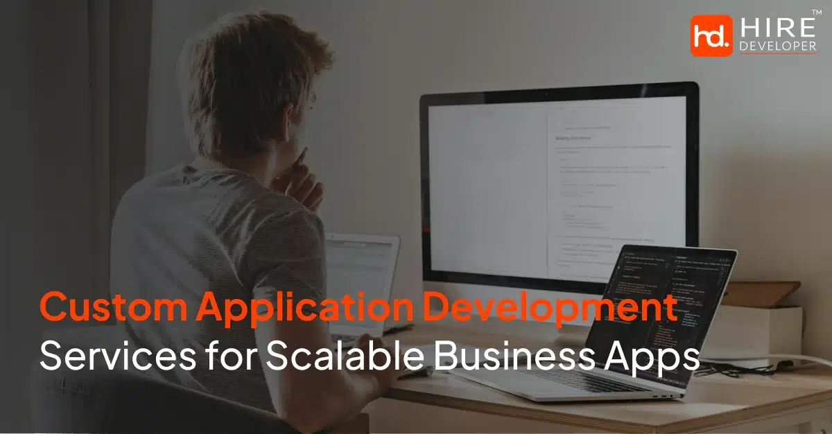 Custom application development services built on the salesforce platform