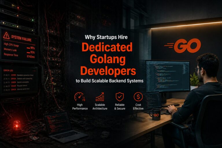 Hire dedicated golang developers to build scalable backend systems