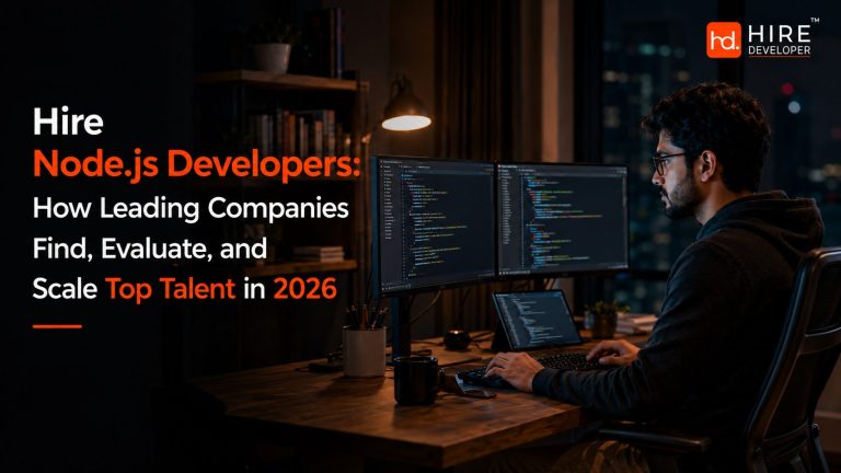 Hire node. Js developers: how leading companies find, evaluate, and scale top talent in 2026