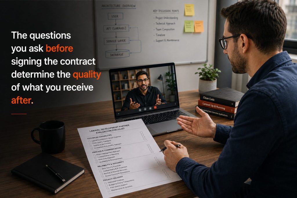 How to Evaluate a Laravel App Development Company Before You Sign