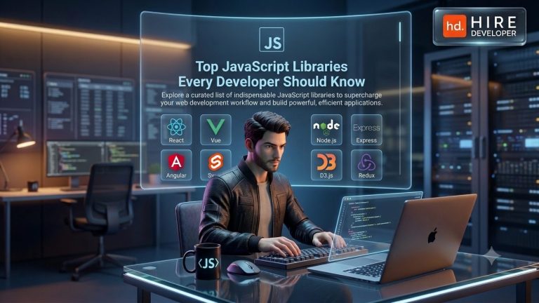 Top javascript libraries every developer should know in 2026-27