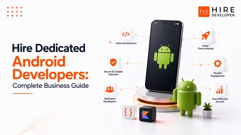Hire dedicated android developers in 2026 complete business guide