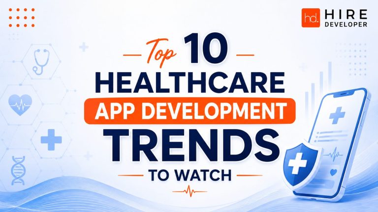 Top 10 healthcare app development trends to watch in 2026
