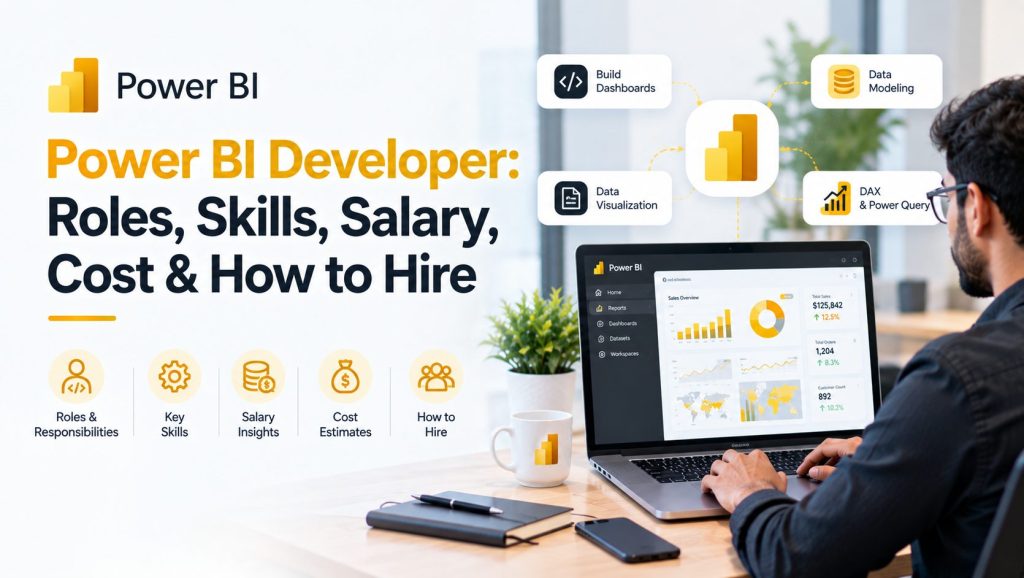 Power bi developer: roles, skills, salary, cost & how to hire in 2026