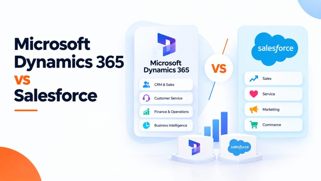 Microsoft dynamics 365 vs salesforce