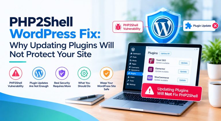 Php2shell wordpress fix: why updating plugins will not protect your site