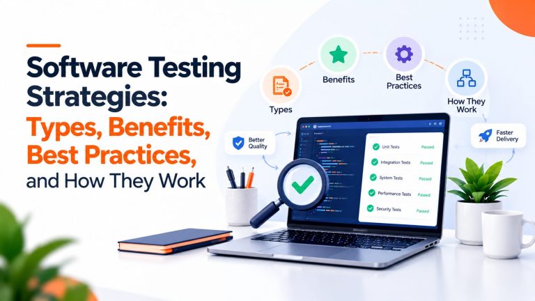 Software testing strategies in 2026: types, benefits, best practices, and how they work