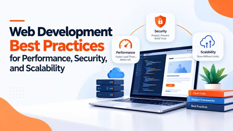 Web development best practices for performance, security, and scalability